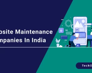 website maintenance companies in india